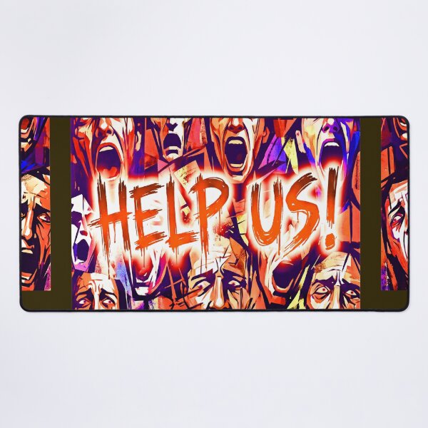 Item preview, HELP US! designed and sold by NOIMION DIGITAL ART.