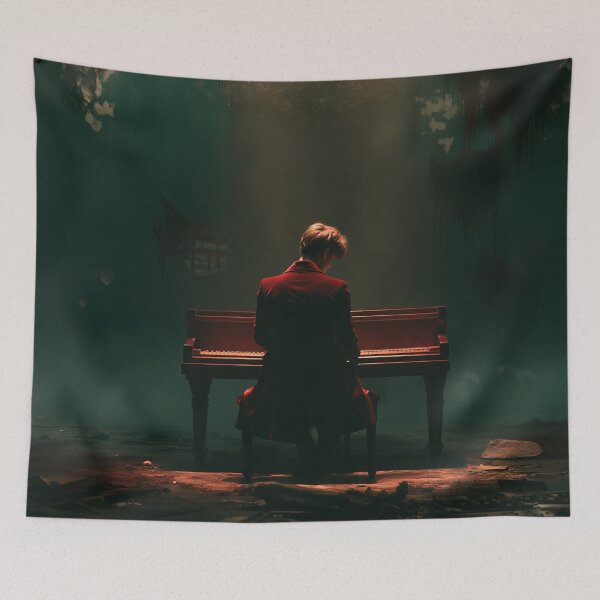 Item preview, The Last Sonata of a Fallen World designed and sold by oanaunciuleanu.