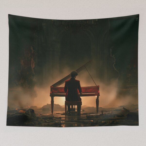 Item preview, The Last Sonata of a Fallen World designed and sold by oanaunciuleanu.