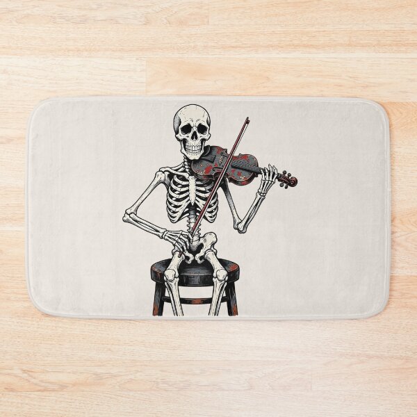 Item preview, Funny Skeleton Playing Violin  designed and sold by SweetLilith.