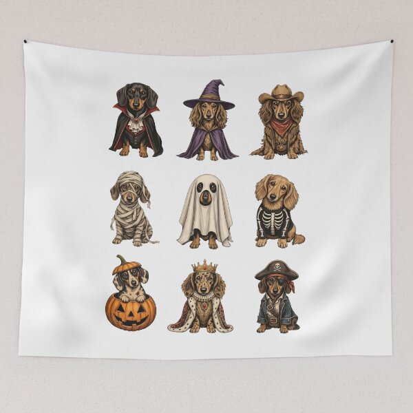 Item preview, Dachshund Halloween, Halloweenie, Dachshund, Dachshund, Spooky Dog, Dog Mom Halloween designed and sold by Marantha80s.