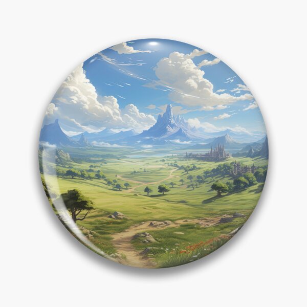Item preview, Path to the Distant Kingdom | Anime Fantasy Landscape designed and sold by bella-rosa87.