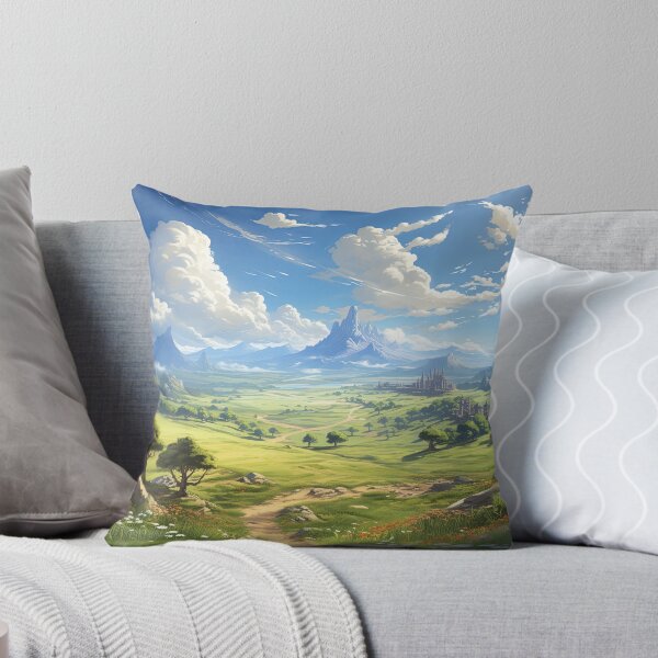 Item preview, Path to the Distant Kingdom | Anime Fantasy Landscape designed and sold by bella-rosa87.