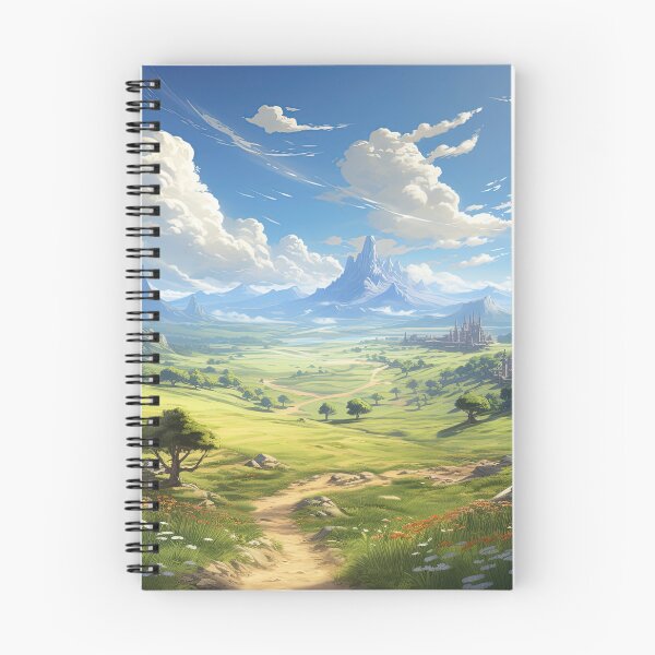 Item preview, Path to the Distant Kingdom | Anime Fantasy Landscape designed and sold by bella-rosa87.