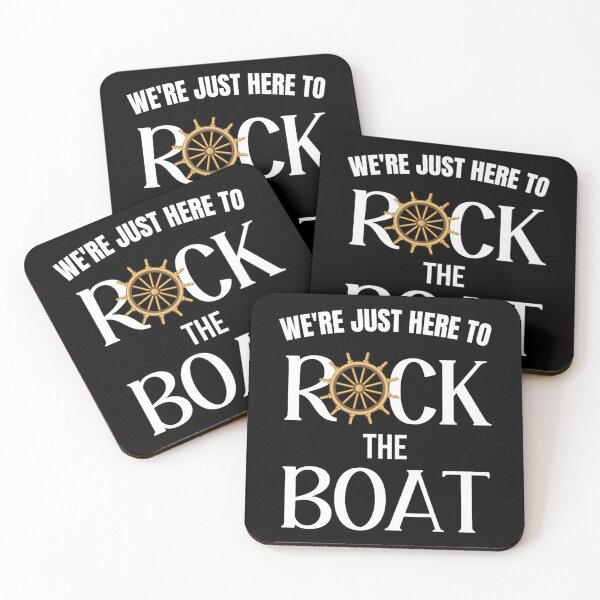 Item preview, We'Re Here To Rock The Boat Cruise Travel designed and sold by Soffez.