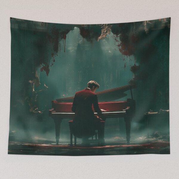 Item preview, The Last Sonata of a Fallen World designed and sold by oanaunciuleanu.