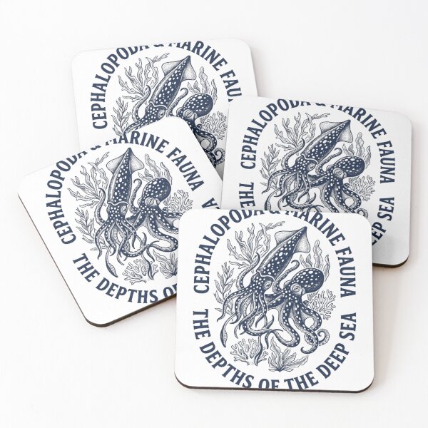 Item preview, Vintage Cephalopoda Marine Fauna Octopus Illustration designed and sold by Leoteck ©26.