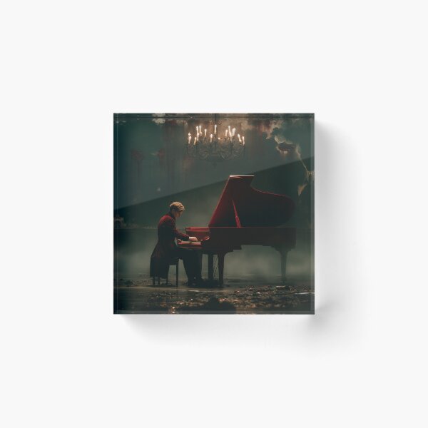Item preview, The Last Sonata of a Fallen World designed and sold by oanaunciuleanu.