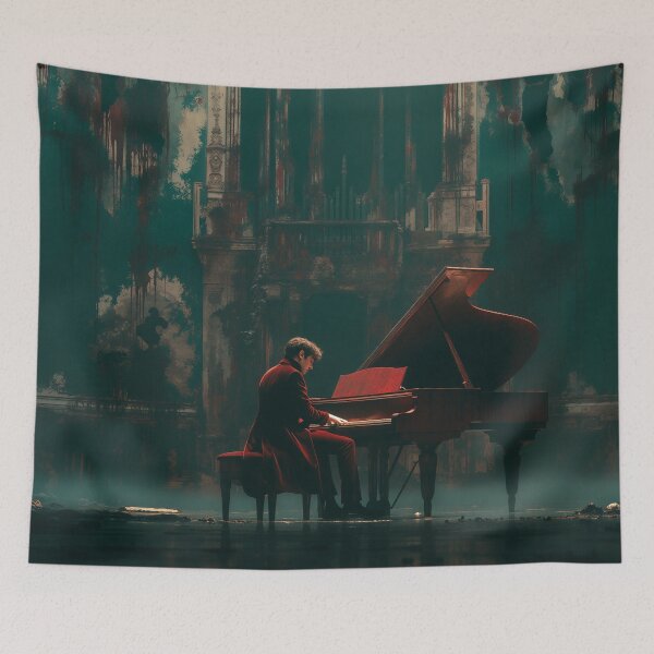 Item preview, The Last Sonata of a Fallen World designed and sold by oanaunciuleanu.
