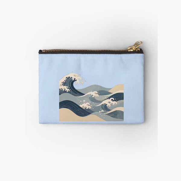 Item preview, Japanese Ukiyo-e Inspired Ocean Waves designed and sold by SimplePoDesign.