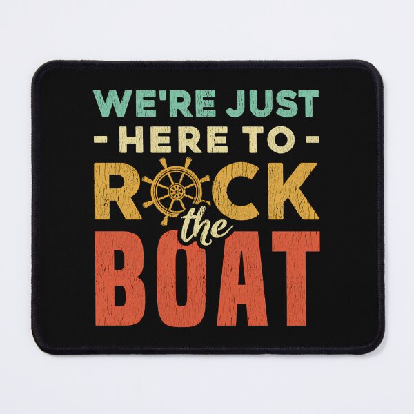 Item preview, We'Re Just Here To Rock The Boat - Funny Family Cruise designed and sold by Soffez.