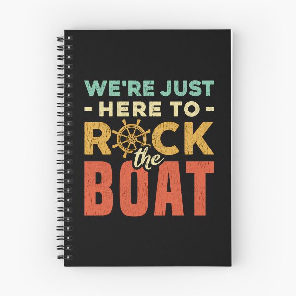 Item preview, We'Re Just Here To Rock The Boat - Funny Family Cruise designed and sold by Soffez.