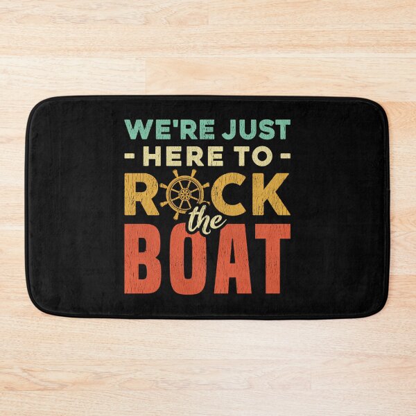 Item preview, We'Re Just Here To Rock The Boat - Funny Family Cruise designed and sold by Soffez.