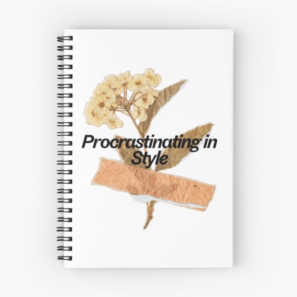 Item preview, Procrastinating in Style Vintage Floral designed and sold by Farahsalama.