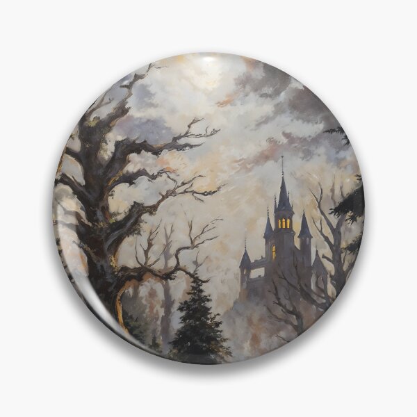 Item preview, Haunted Castle Halloween Forest designed and sold by DarkHolyQueen.