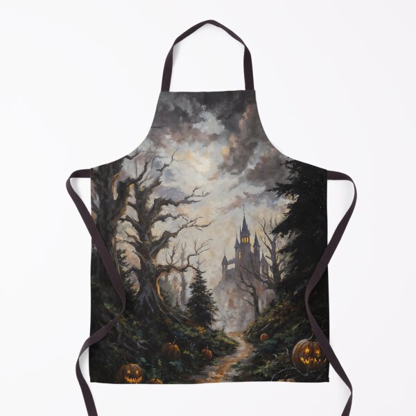 Item preview, Haunted Castle Halloween Forest designed and sold by DarkHolyQueen.
