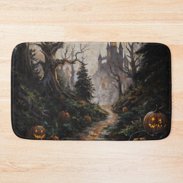 Item preview, Haunted Castle Halloween Forest designed and sold by DarkHolyQueen.
