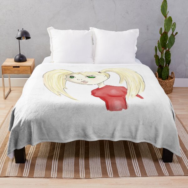Item preview, Blonde Pigtails Girl Digital Sketch designed and sold by Bywai.