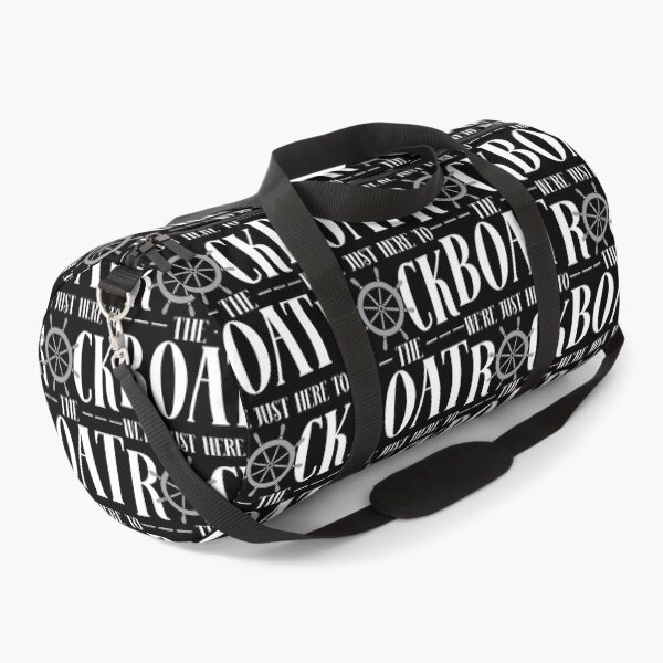 Item preview, We'Re Just Here To Rock The Boat Cruise Hawaii Beach Summer designed and sold by Soffez.