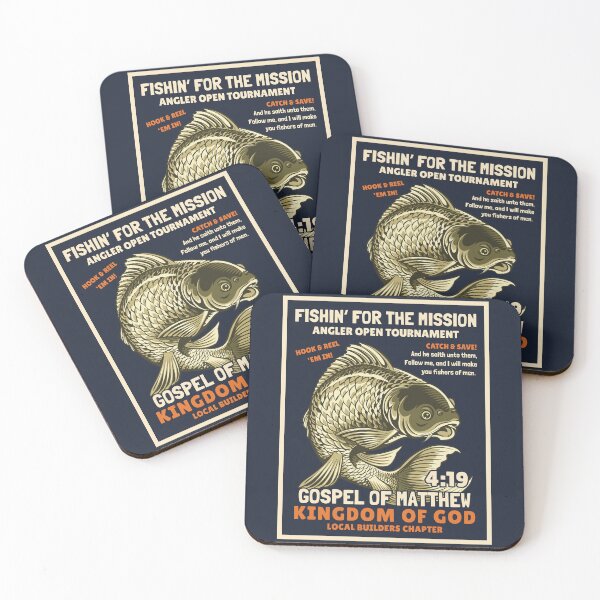 Item preview, Fishers of Men — MATT 4:19 designed and sold by threadsjam.