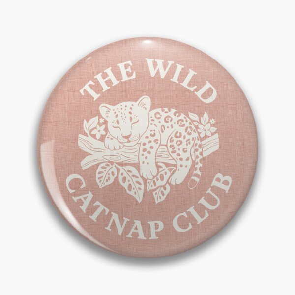 Item preview, The Wild Catnap Club - Baby Leopard Arts and Crafts Muted Pink designed and sold by miavaldez.