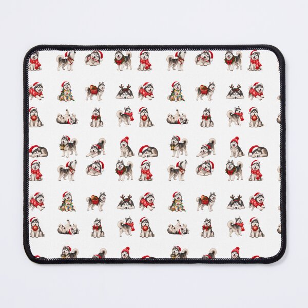 Item preview, 16 Christmas Huskies – Husky Sticker Set for Dog Lovers designed and sold by sabantha.