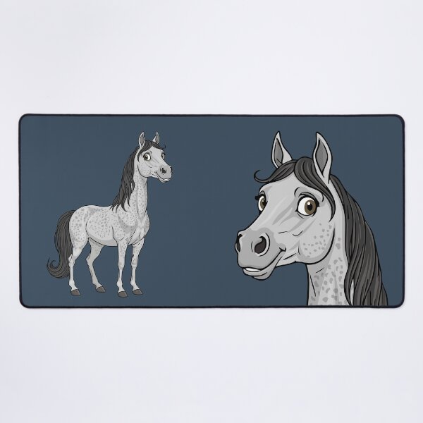 Item preview, The caricature of the Arabian horse Abbayan designed and sold by Cheval-de-coeur.