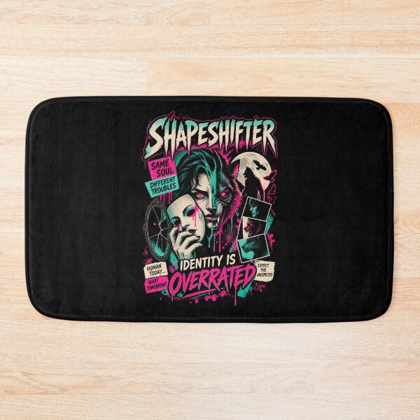 Item preview, Shapeshifter Same Soul Different Troubles – Dark Horror  designed and sold by SidTastic .