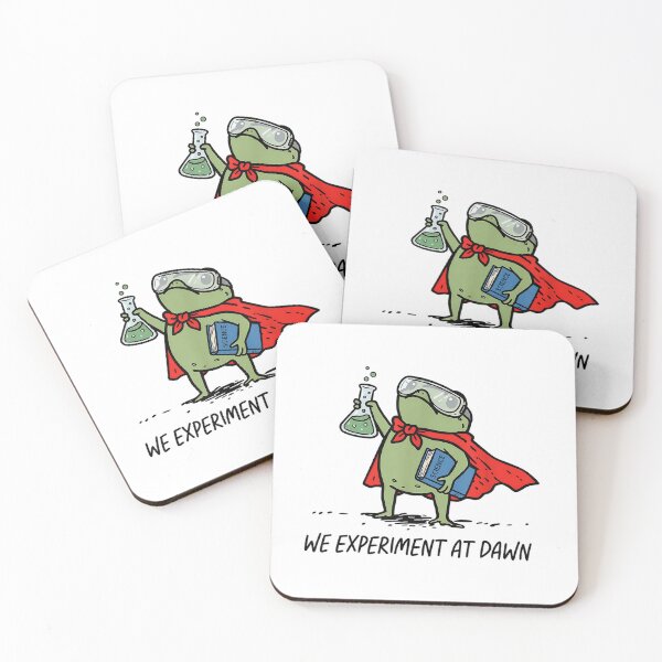 Item preview, We Experiment At Dawn Frog Science Teacher Back to School designed and sold by LASTIQUE-dd.
