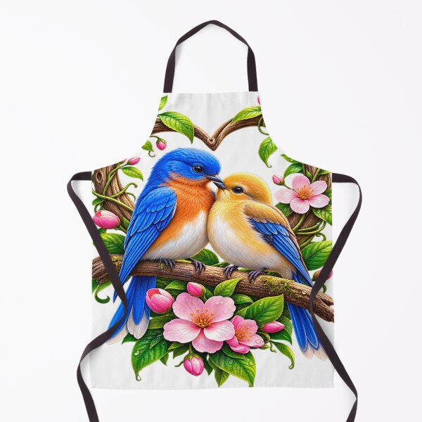 Item preview, Cute lovebirds couple heart branch  designed and sold by urbanshop7.