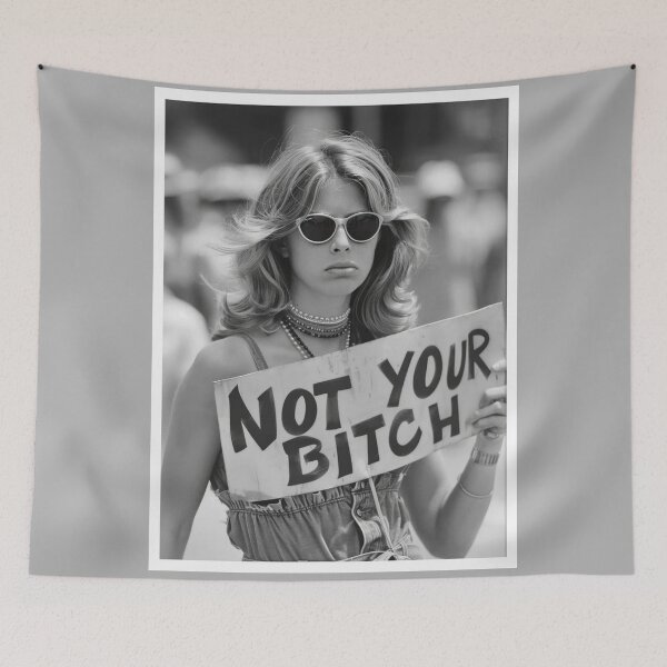 Item preview, Feminism Limited Edition Authentic Vintage Fine Art Print New York designed and sold by Cool Robot Bro..