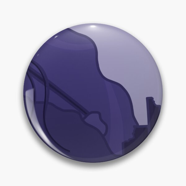 Item preview, Monochromatic Purple Pretty Apocalypse  designed and sold by SimpleArtBasics.