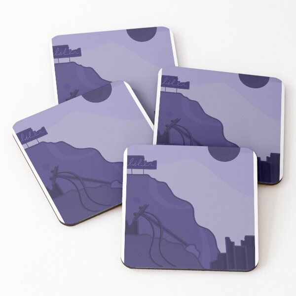 Item preview, Monochromatic Purple Pretty Apocalypse  designed and sold by SimpleArtBasics.