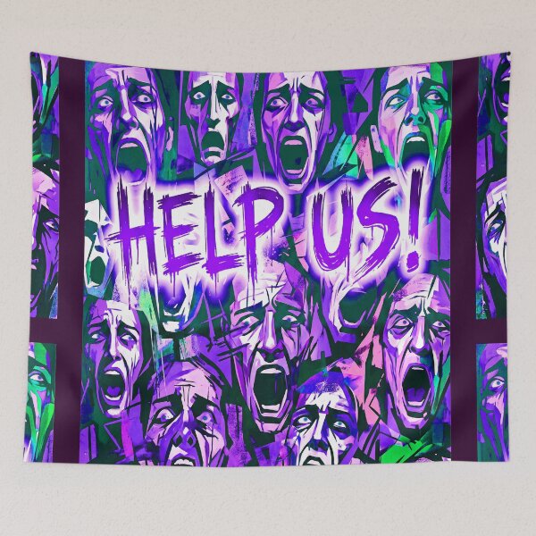 Item preview, HELP US! designed and sold by NOIMION DIGITAL ART.