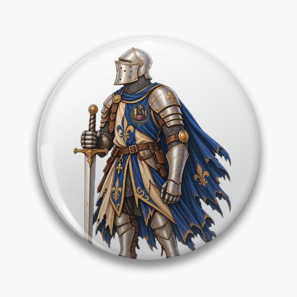 Item preview, The Knight of the Golden Flower designed and sold by PIERRES&MAILLESDesign.