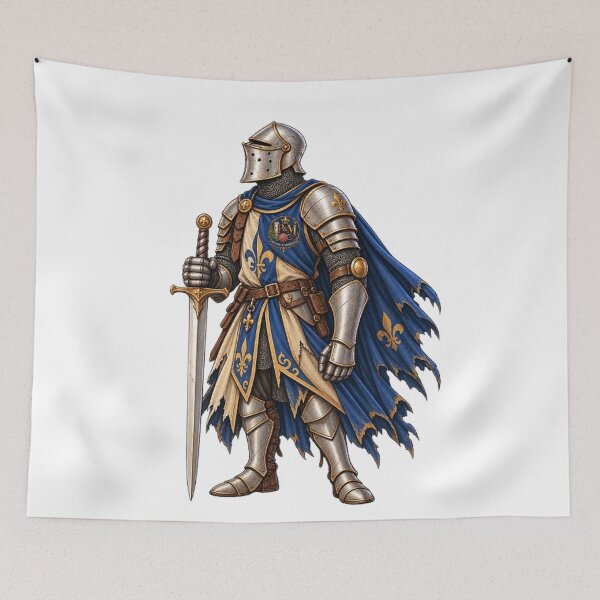 Item preview, The Knight of the Golden Flower designed and sold by PIERRES&MAILLESDesign.