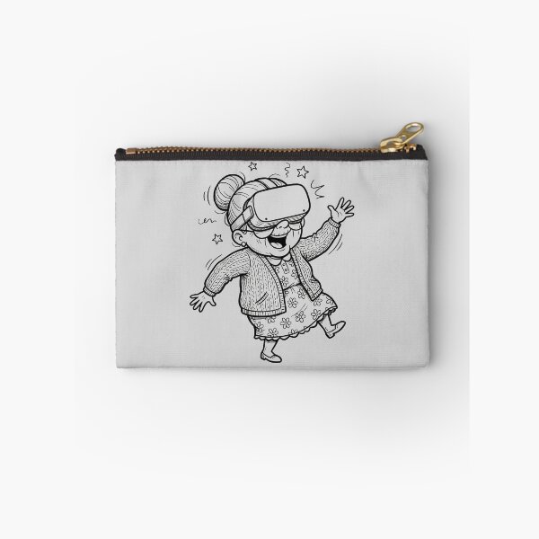 Item preview, Grandma Immersed In VR Experience designed and sold by ThreadRiotTees.