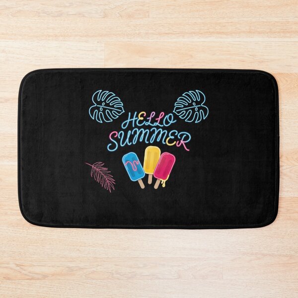 Item preview, Hello Summer Vacation Ice Cream Sunny Holiday with Frozen Treats designed and sold by Redgiant87x.