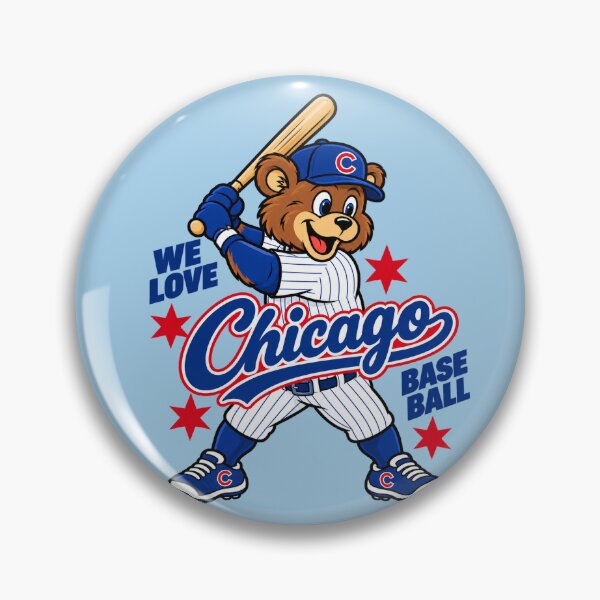 Item preview, We Love Chicago Baseball Clark the Cub designed and sold by GhostDawgs.