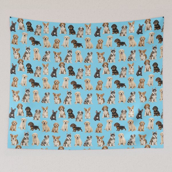Item preview, Its a Dods Life on blue designed and sold by TerenceLacey.