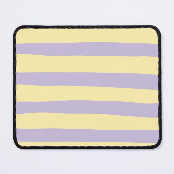 Item preview, Uneven Stripes in Yellow and Lilac designed and sold by LAEC-Shop.