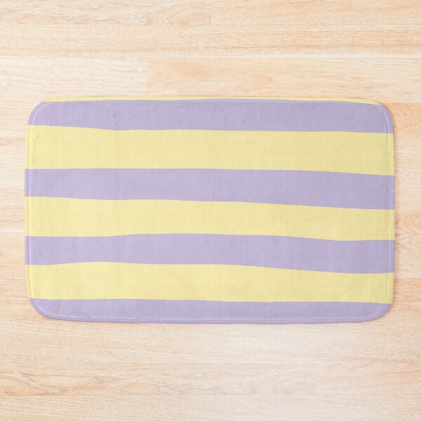 Item preview, Uneven Stripes in Yellow and Lilac designed and sold by LAEC-Shop.