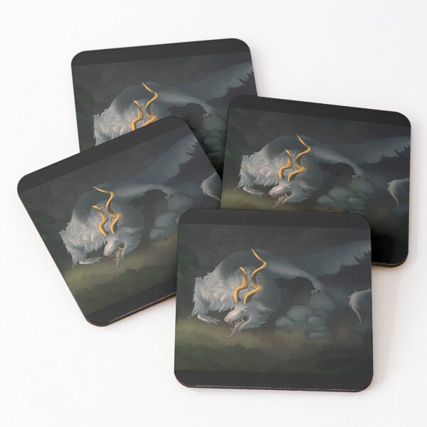 Item preview, Mythical Creature with Golden Horns designed and sold by Fibi-studio.