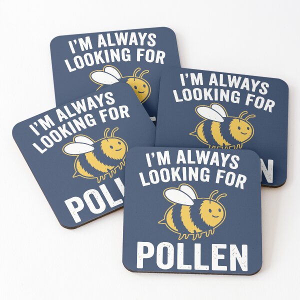 Item preview, Im Always Looking For Pollen Cute Honey Bee designed and sold by Amir Faysal.