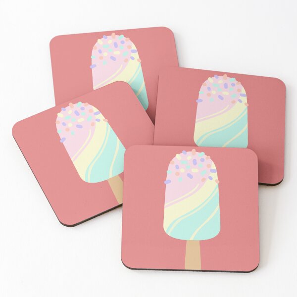Item preview, Cute Pastel Rainbow Ice Cream designed and sold by Nikola Dio.