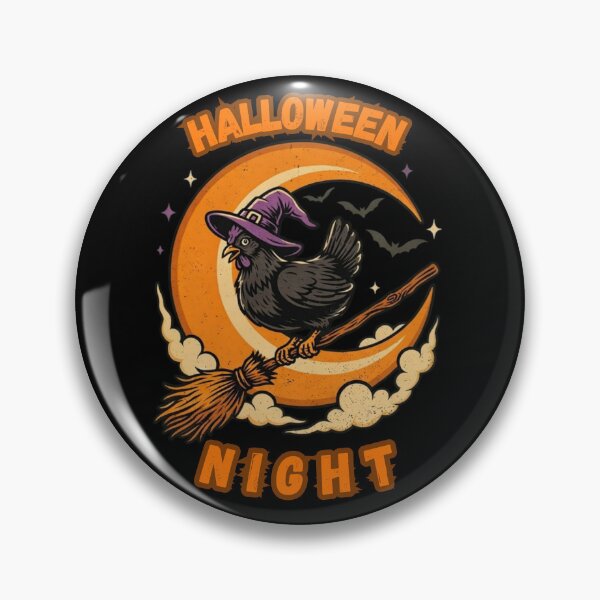 Item preview, Halloween Chicken Night designed and sold by FloraVulpes.