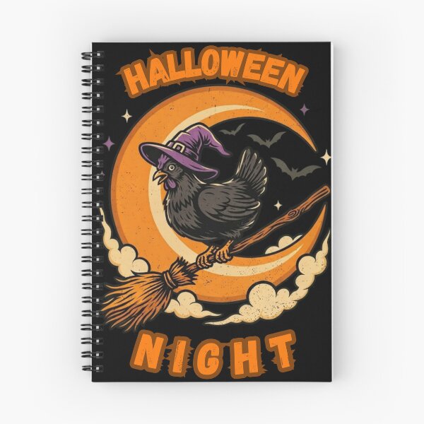 Item preview, Halloween Chicken Night designed and sold by FloraVulpes.