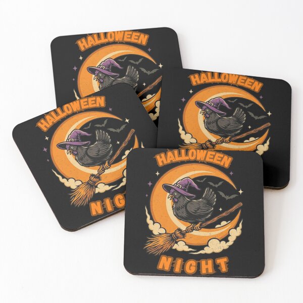 Item preview, Halloween Chicken Night designed and sold by FloraVulpes.