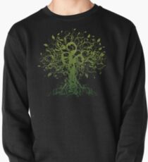Meditate, Meditation, Spiritual Tree Yoga Pullover Sweatshirt