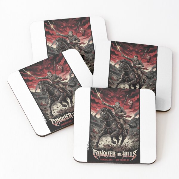 Item preview, Conquer The Hills Undead Cavalry Heavy Metal Art designed and sold by Pandora´s Box.